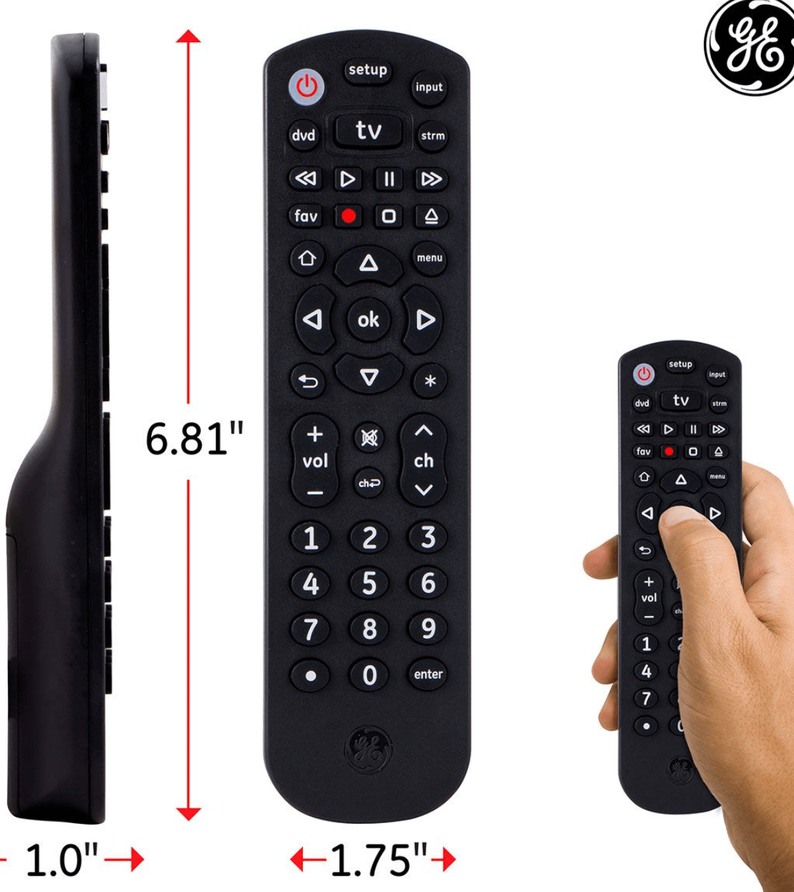 Best GE 3 Device Universal Remotes For Your Device General Electric Codes