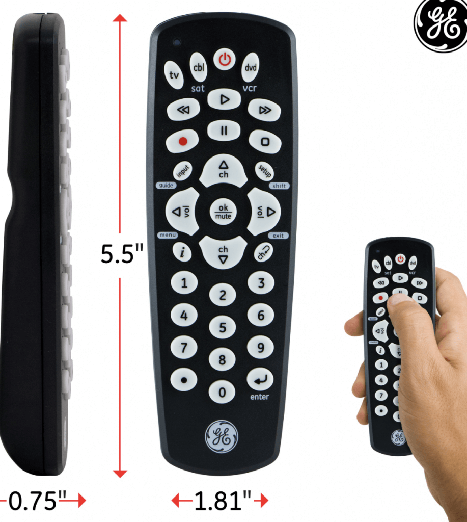 Best GE 3 Device Universal Remotes For Your Device General Electric Codes