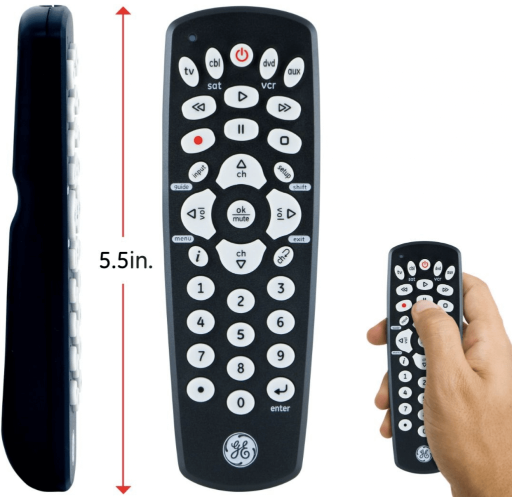 Best GE 4 Device Universal Remotes For Your Device General Electric Codes