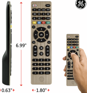 ge universal remote 4 device designer series