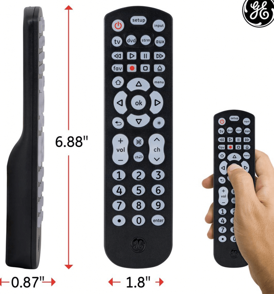 Best GE 4 Device Universal Remotes For Your Device General Electric Codes