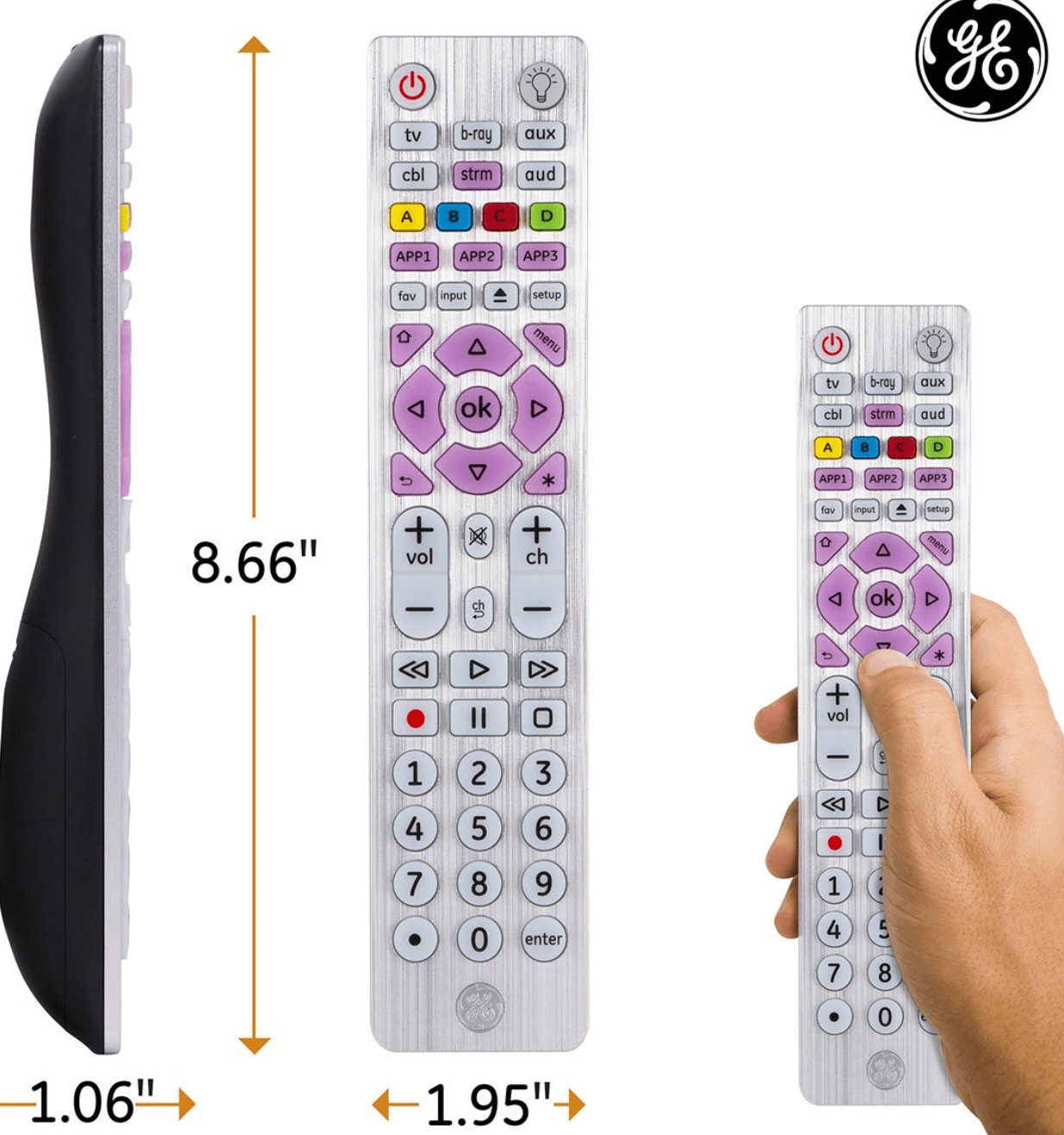 Best GE 6 Device Universal Remotes For Your Device General Electric Codes